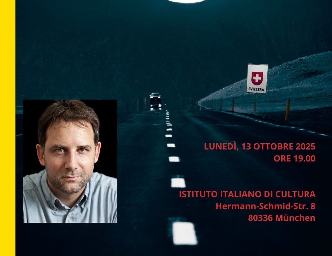 Le strade oscure – presentazione libro con Andrea Fazioli