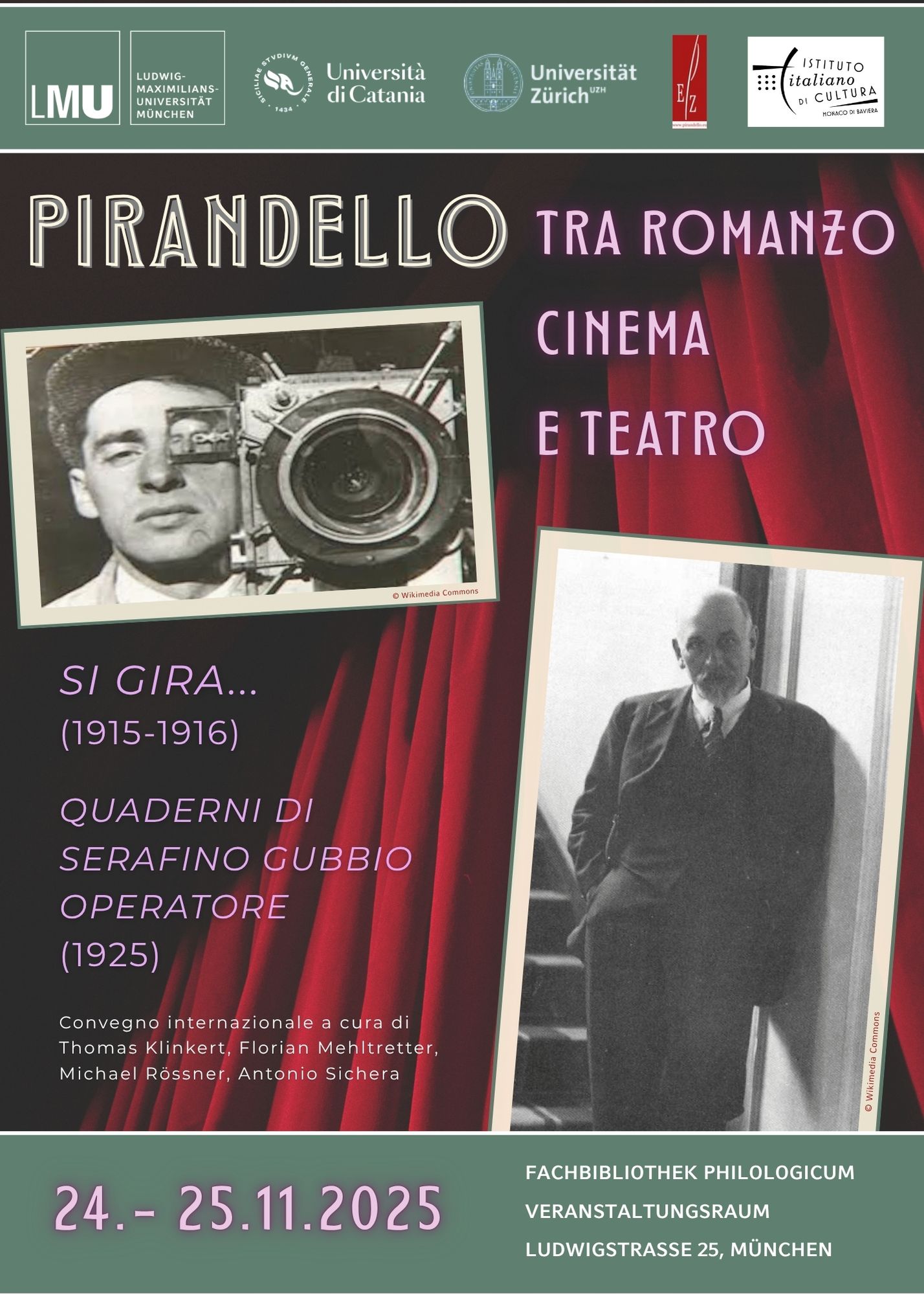 Pirandello Tagung – Plakat IIC korrekt